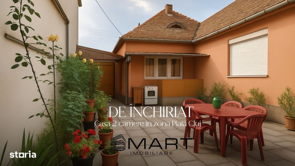 Casa cu 2 camere la curte in zona Piata Cluj
