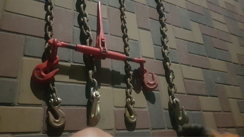 Бумер(трешетка, стяжка) с цепом 5м