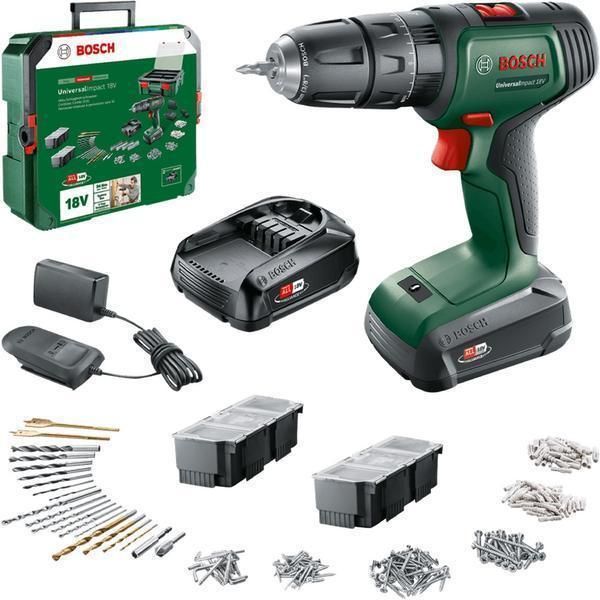Masina de gaurit si insurubat cu percutie pe acumulator Bosch -D-