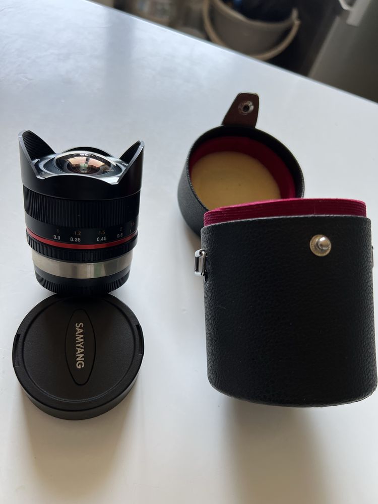 Обектив SAMYANG   8mm f2.8  UMC Fish-Eye CS II
