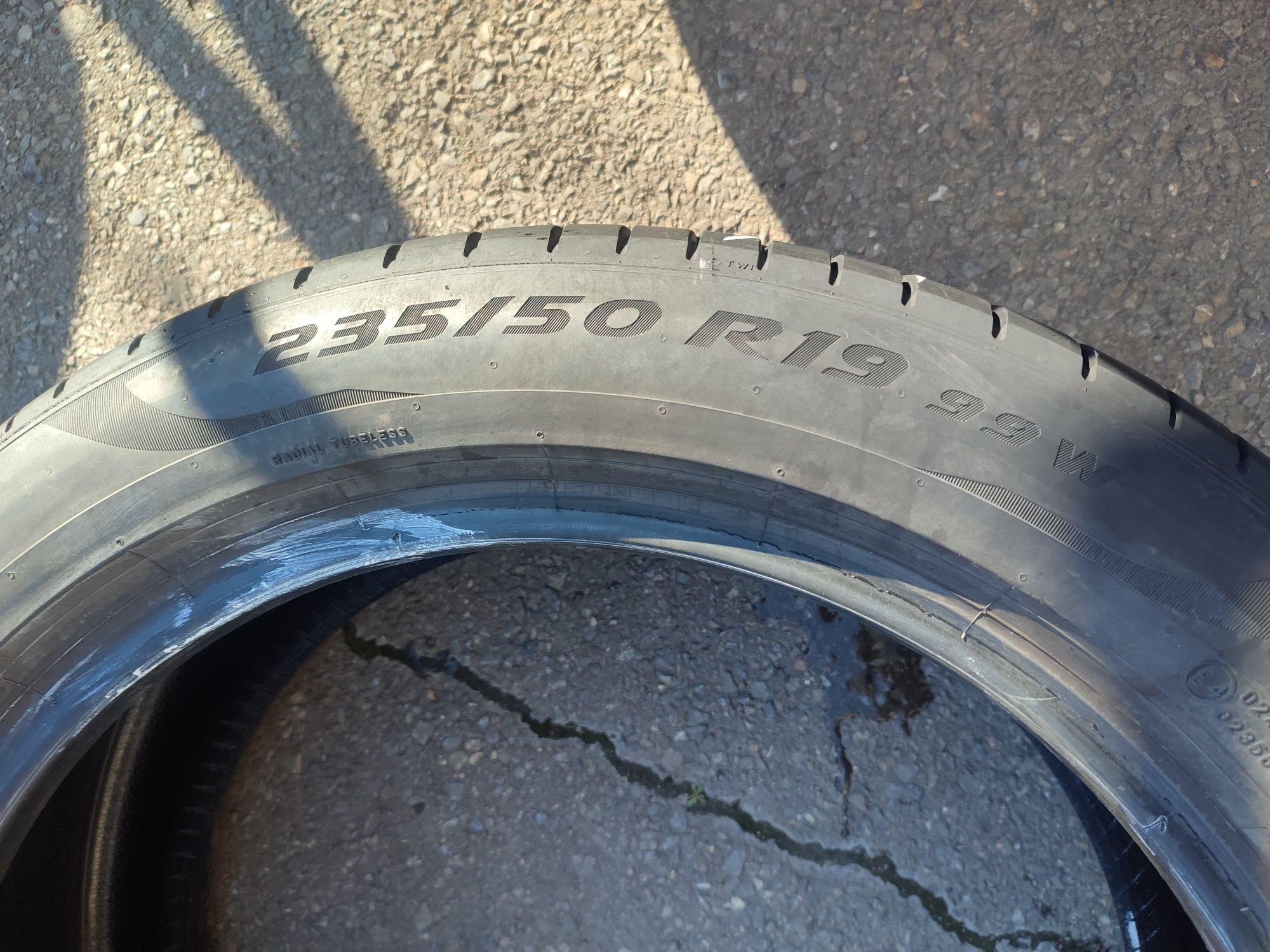 235/50/19" 4бр Pirelli pzero 4,dpt2619,6mm