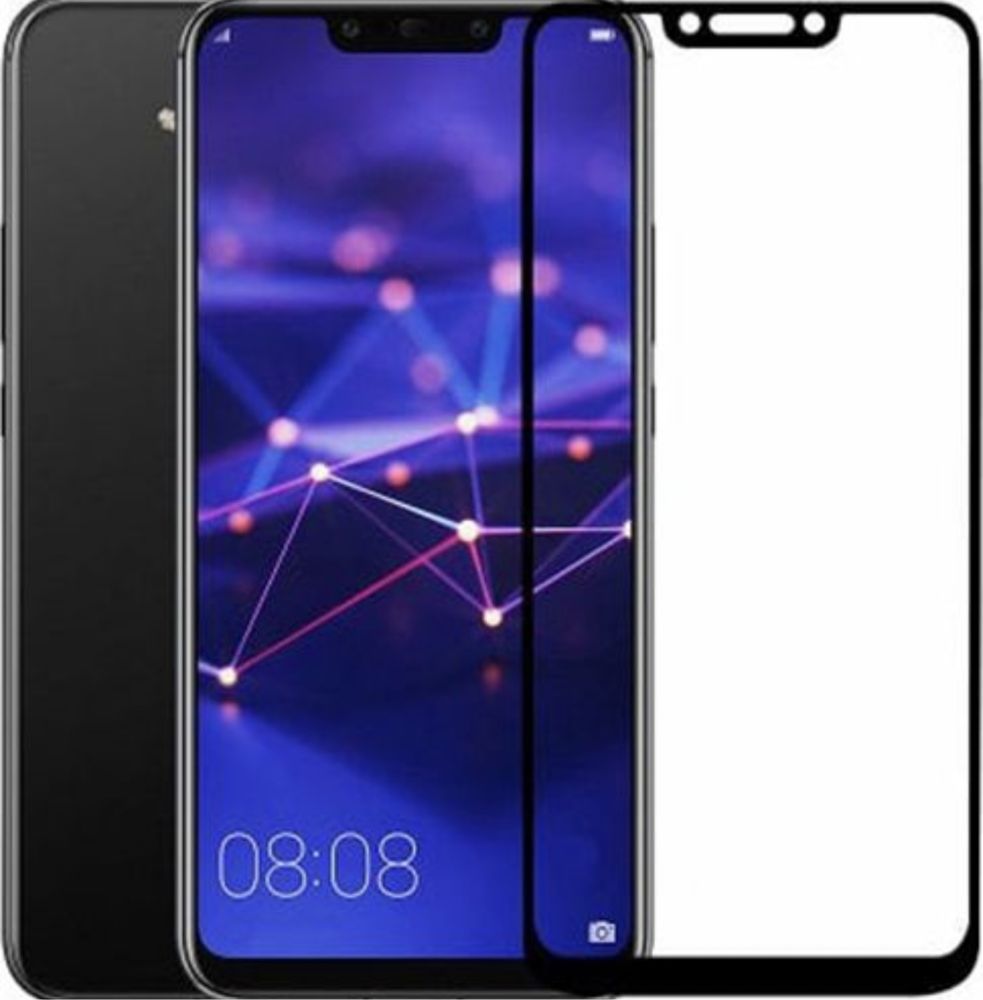 Pachet Husa Silicon si Folie Sticla Full Huawei Mate 20 Lite