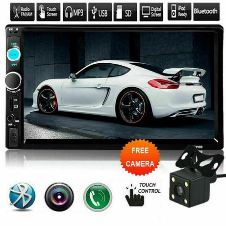 7" Мултимедия 2 din Touch Screen Bluetooth Mp5