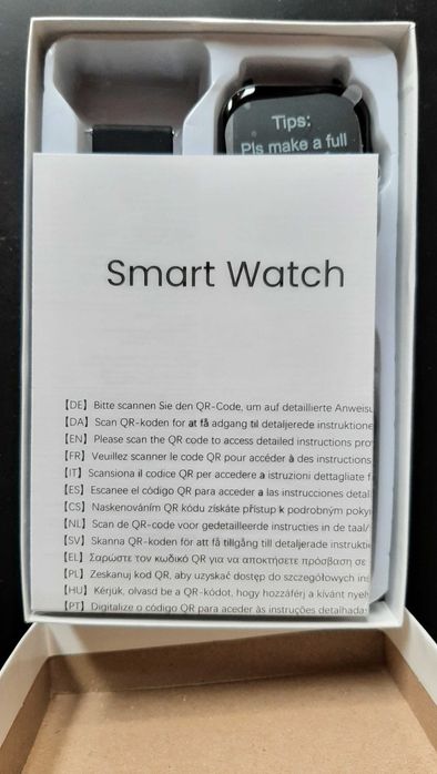 Smartwatch Ecran Mare HD, Apeluri, Sport & Notificări – iPhone/Android