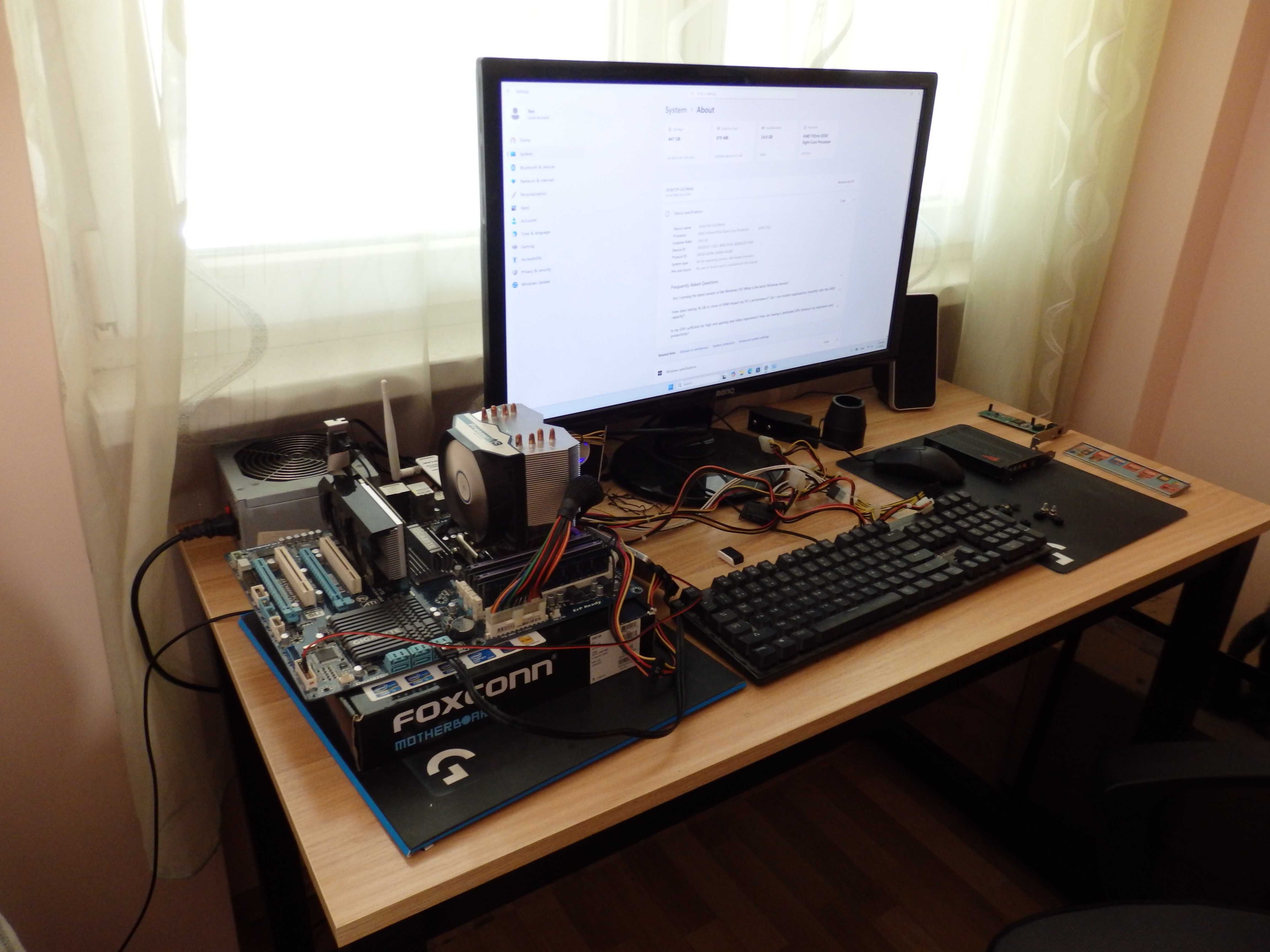 Компютърни части, FX-8350, GA-990AX-UD3, 24 GB RAM, Arctic Freezer 13
