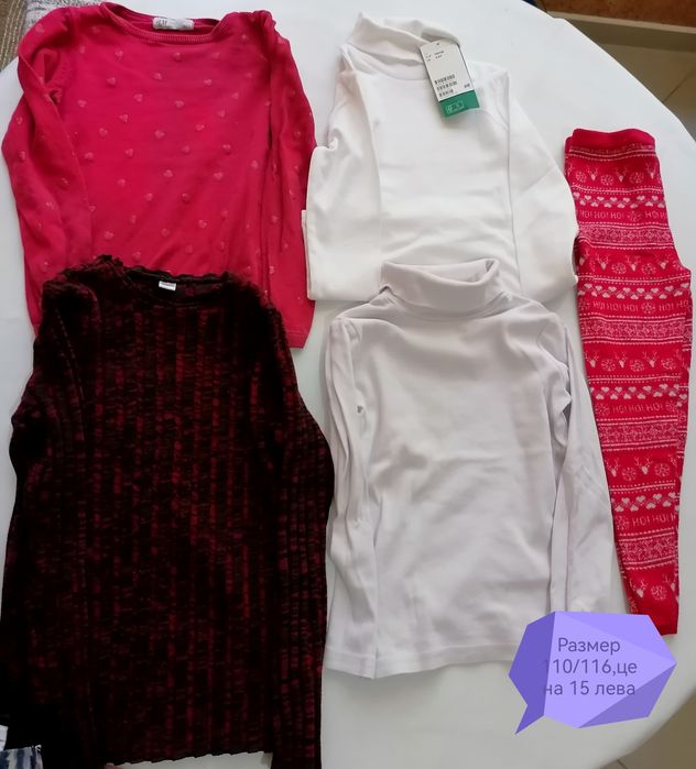 Детски дрешки за момиче размер, 86/128 без забележки,