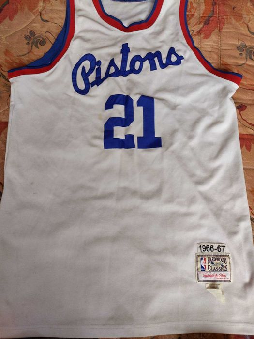 Баскетболен потник Детроит Пистонс NBA Jersey 1966/67 Pistons