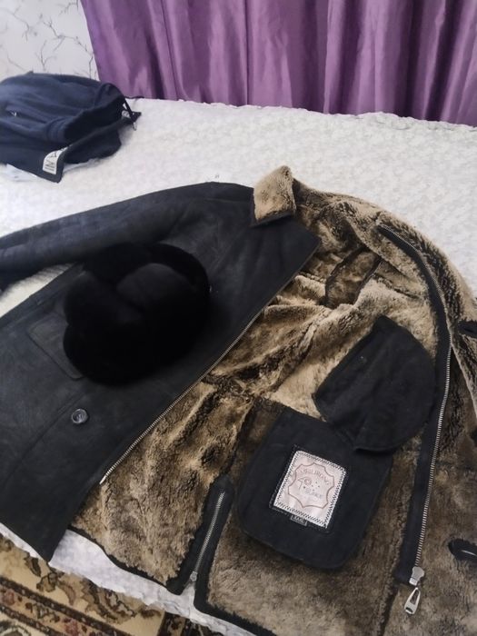 Продам дублёнку и шапку