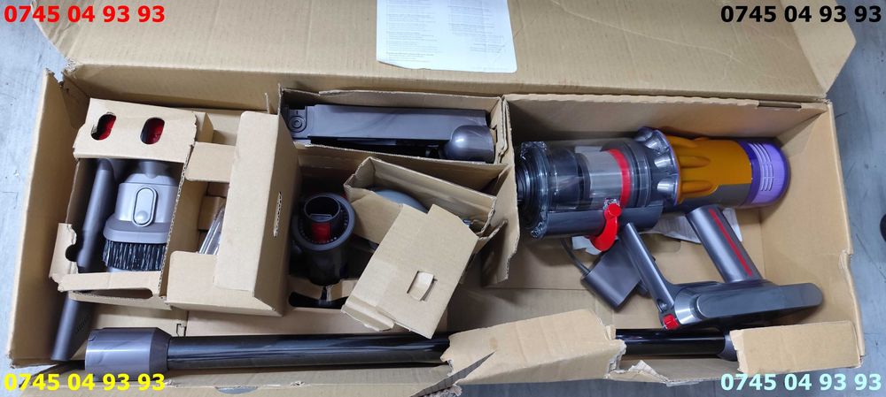 aspirator DYSON V12 detect slim absolute NOU cutie nefolosit complet