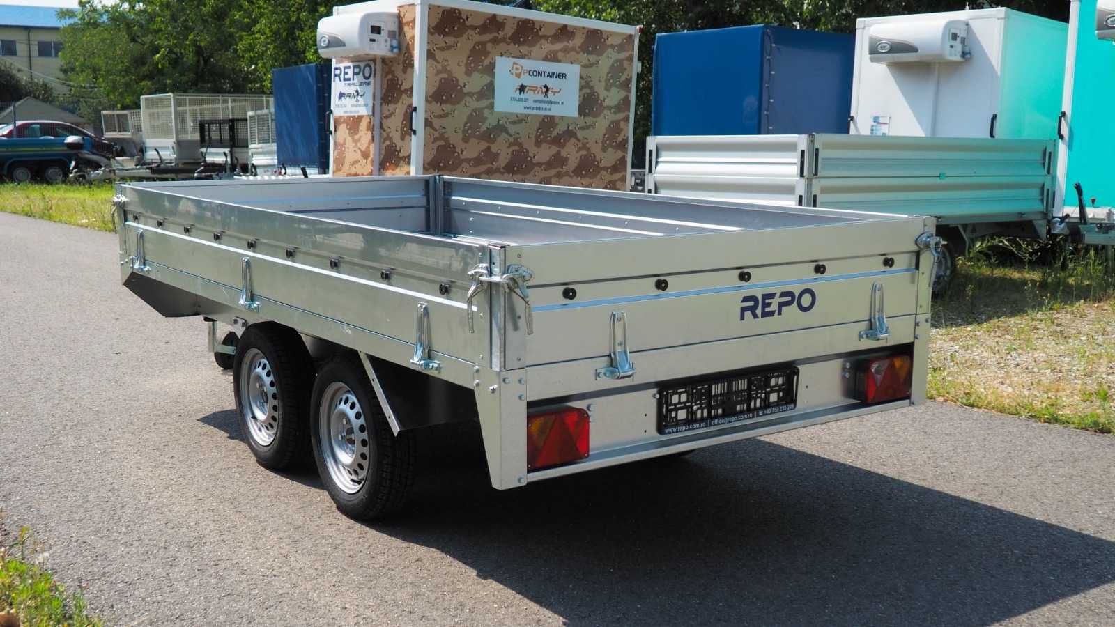 Remorca 750 kg REPO tandem , RAR inlus in pret,APICOL