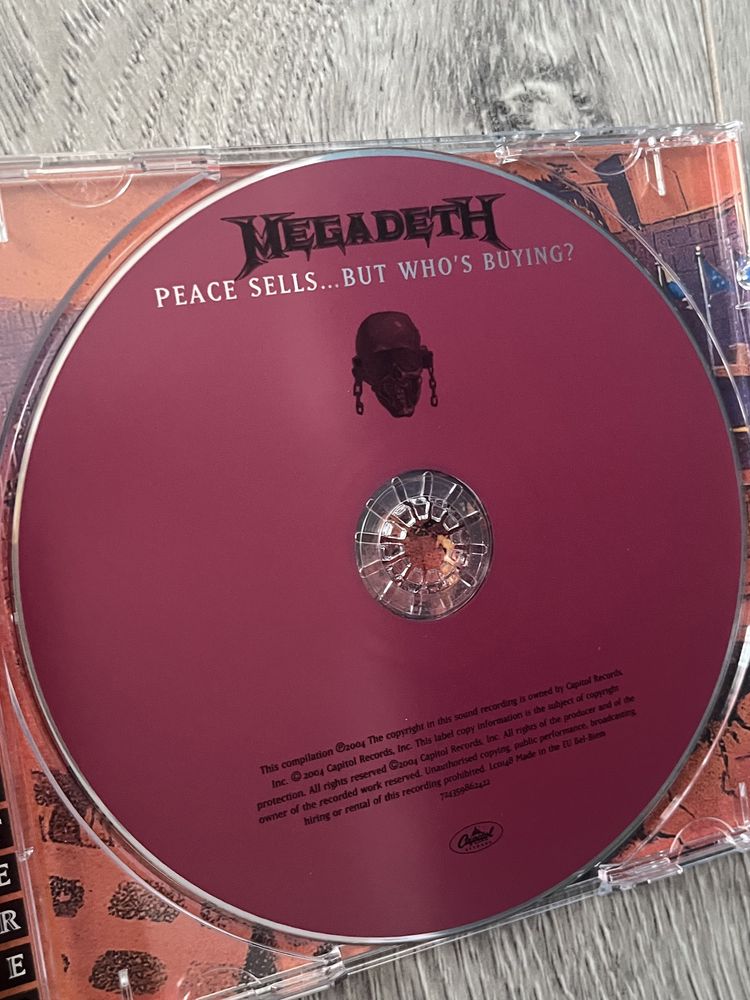 album megadeth "peace sells...but who's buying?"