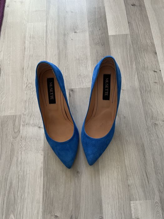 Pantofi piele intoarsa Mussette