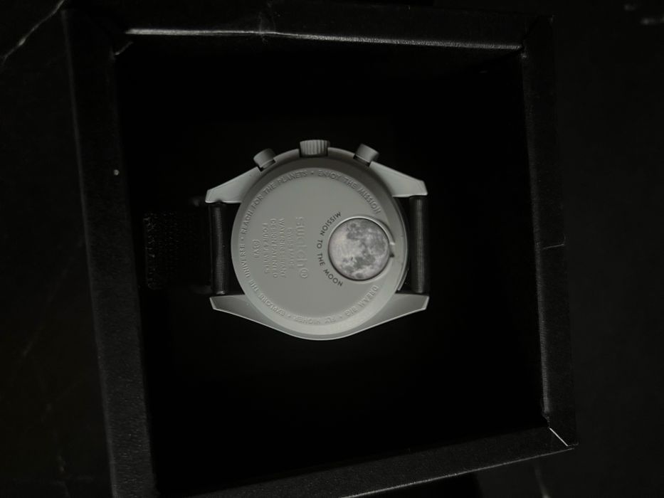 Omega & Swatch moon mission to the moon Bioceramic