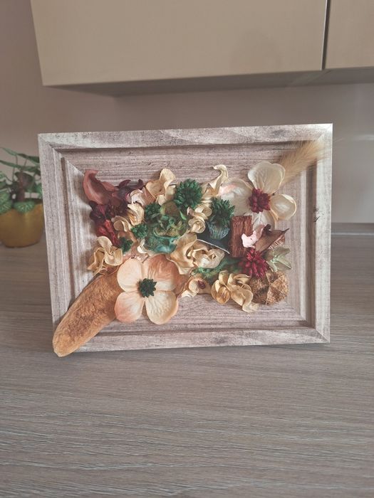 Tablou flori uscate parfumate