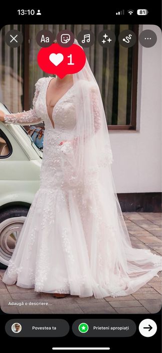 Vand rochie de mireasa