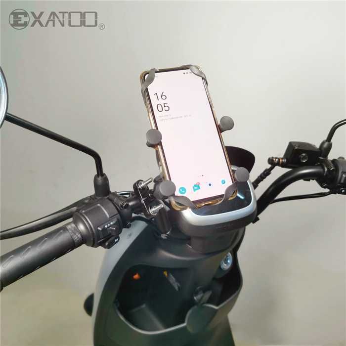 Suport Telefon moto scuter ATV cu prindere pe ghidon & oglinda - NOU