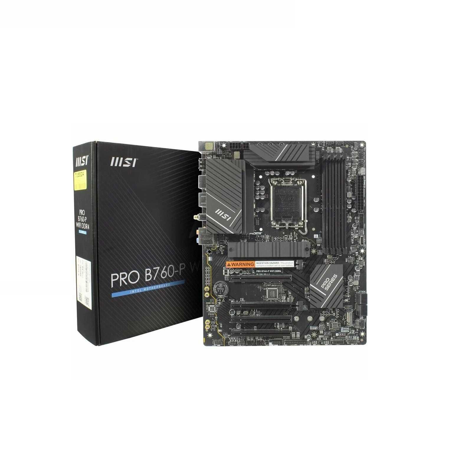 ! Материнская плата MB MSI PRO B760-P WIFI DDR4 | Цена с НДС