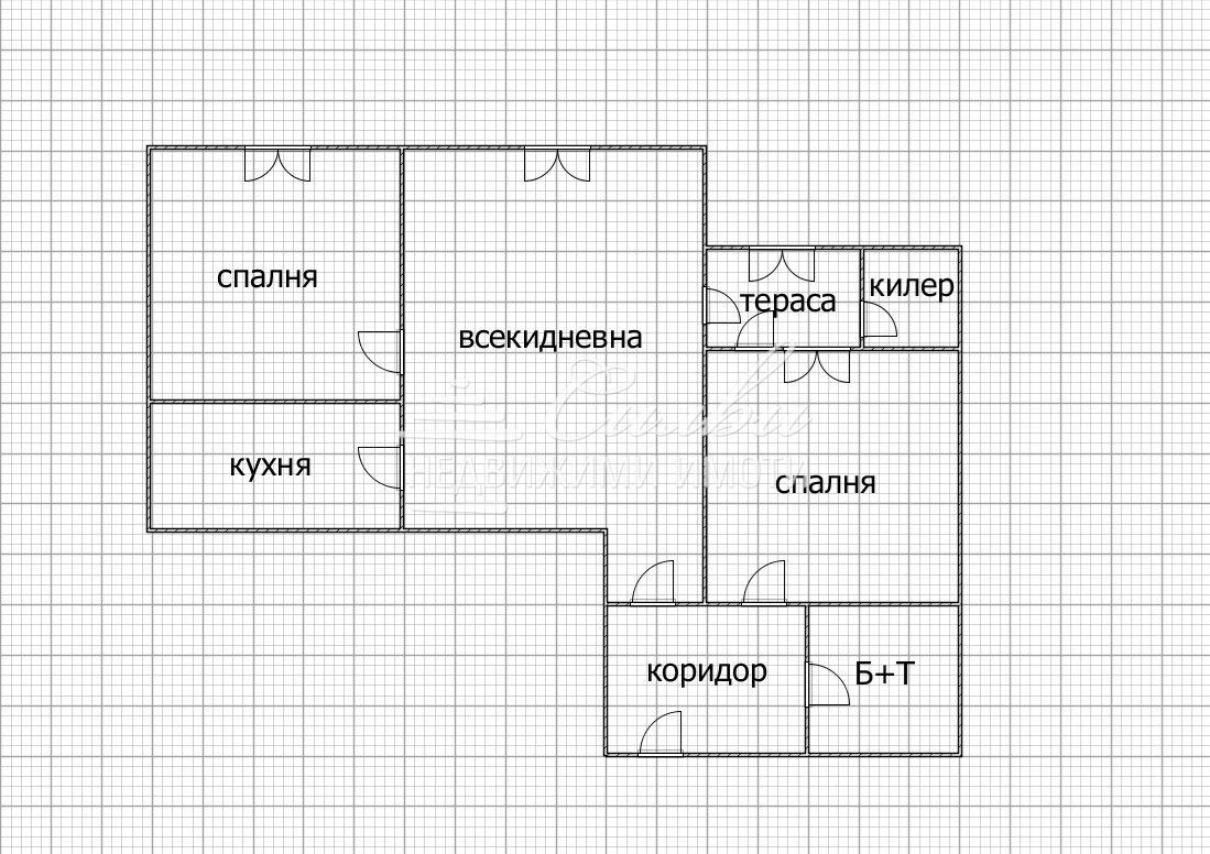 Продава се Тристаен апартамент в Търговище, Запад 3 - 86 кв.м за 924 €/кв.м - Снимка #5