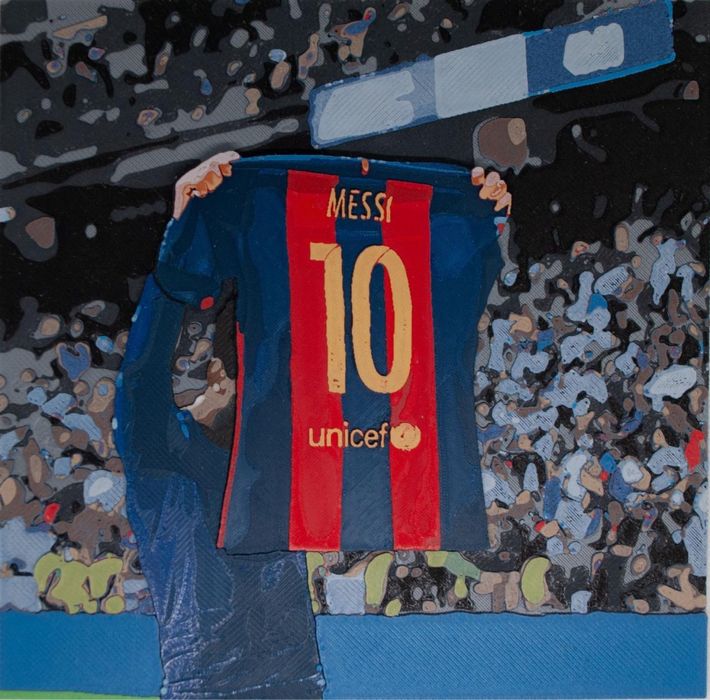 Messi – Moment Legendar, Print 3D