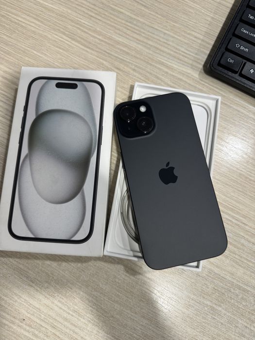 iPhone 15, 128GB, 5G, Black, Impecabil!!!
