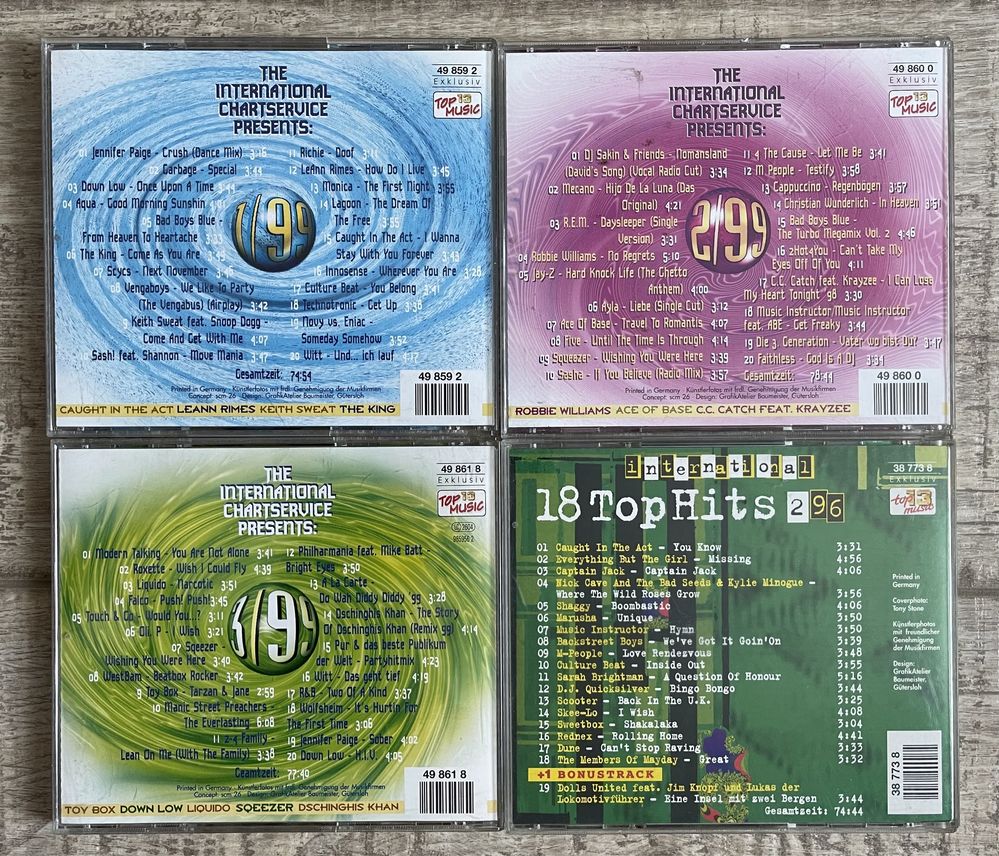 Lot 16 cd-uri originale compilatii anii 90