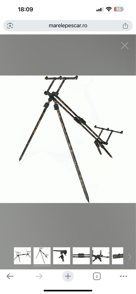 Vand Rod-pod fox