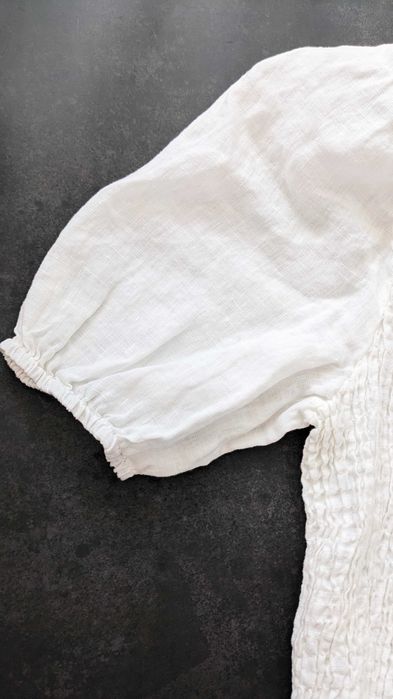 Zara boho crop top marime S