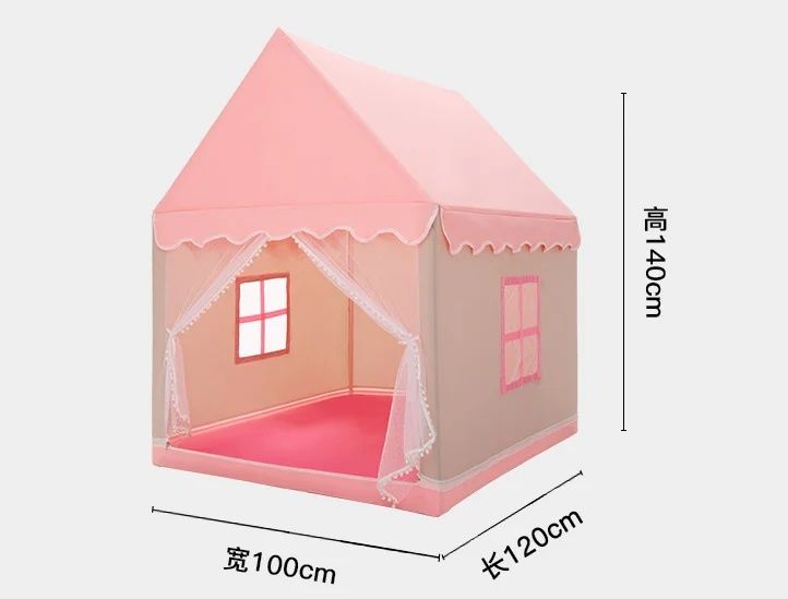 Игровой домик принцессы разборный шатер палатка + герлянда в подарок