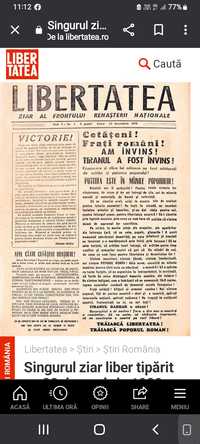 Vând primele 110 ziare după revoluție