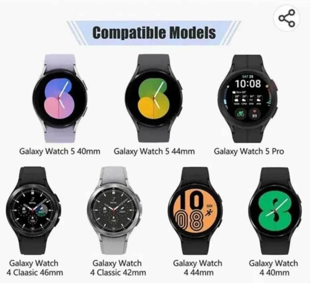 Ремешки на Samsung Galaxy watch 4, 4 classic, 5, 5 pro,