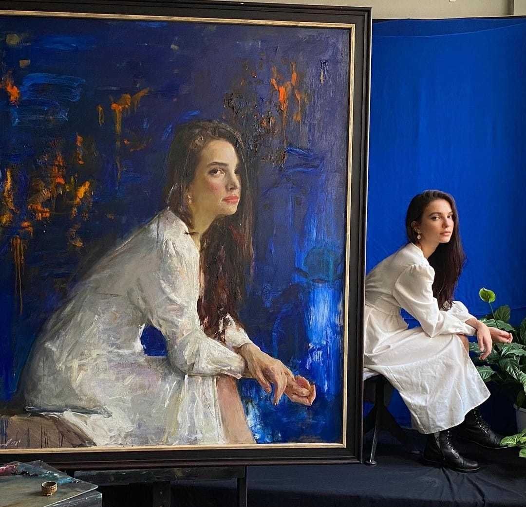 portret pictat,caricaturi la comanda,ulei pinza,pret accesibil