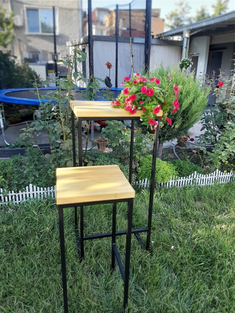 Коктейлна маса и стол - тип щъркел. Нови