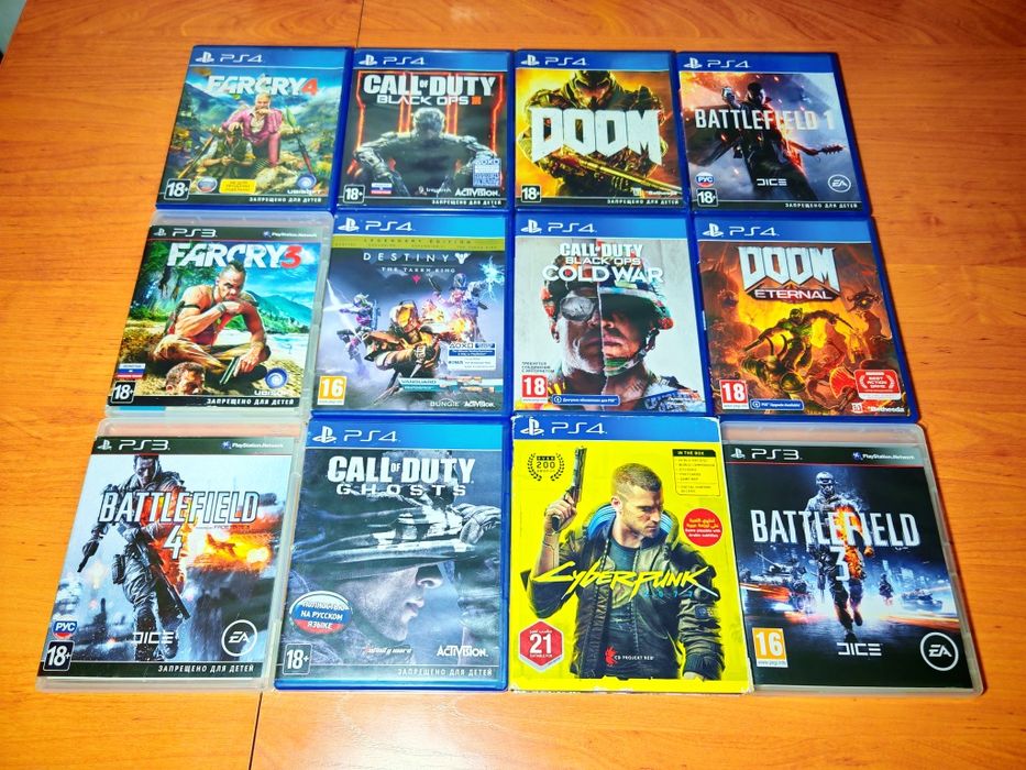 Шутеры-стрелялки игры PS3/PS4