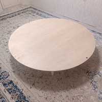 Казахский круглый складной стол.