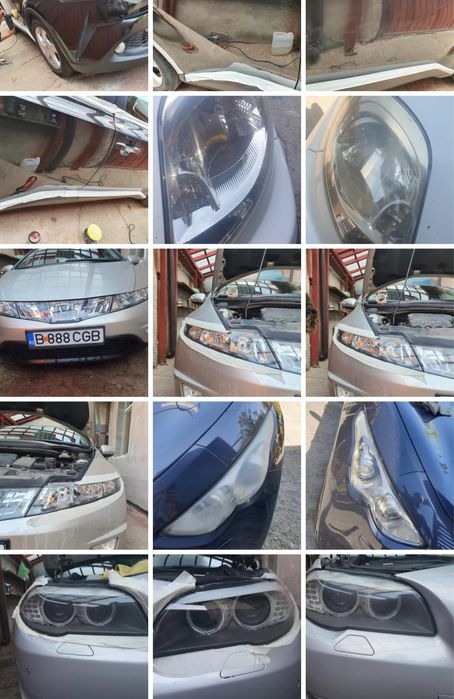 Detailing auto interior Polish caroserie ProCeramica Polish Faruri