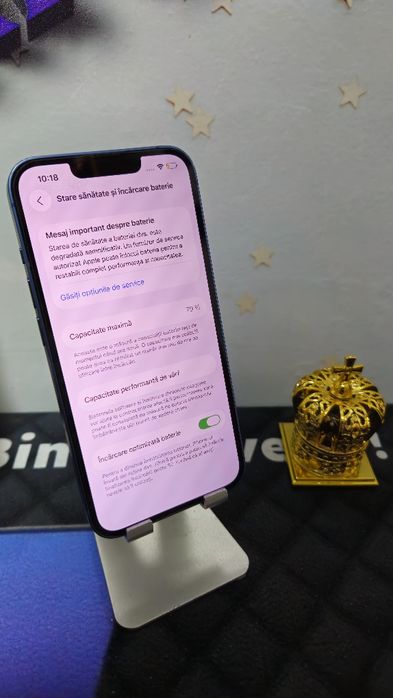 iPhone 13 Blue 128GB Baterie:79%.Preṭ fix!