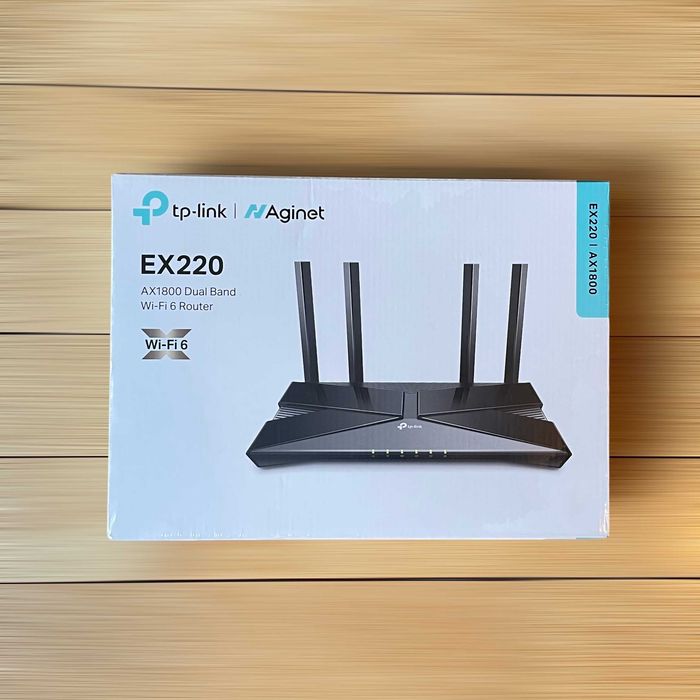 Рутер TP-Link EX220 AX1800 Wi-Fi 6 , НОВ