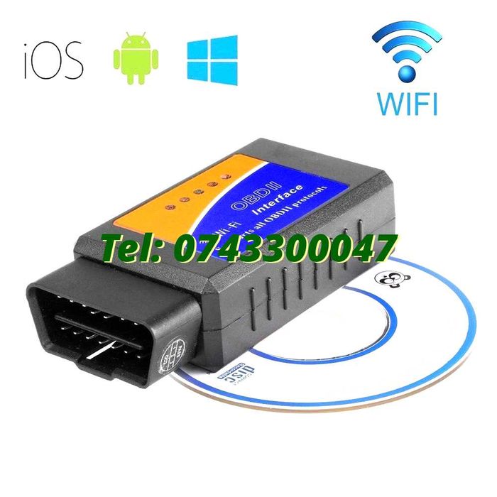 Diagnoza Obdii Elm327 Wifi Wireless Merge Cu Iphone Ipad
