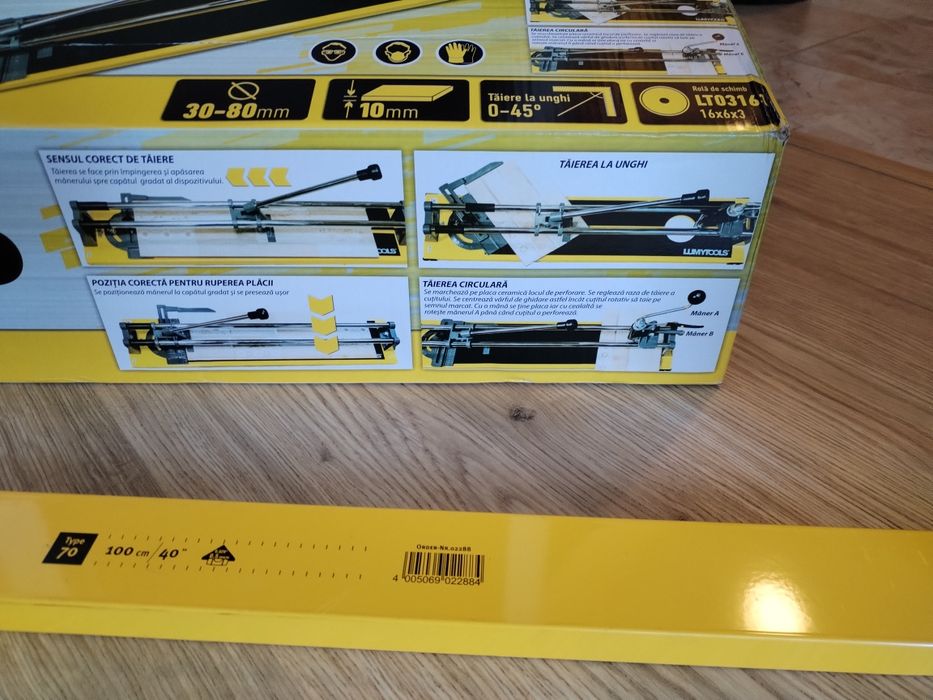 Mașină tăiat gresie/livela