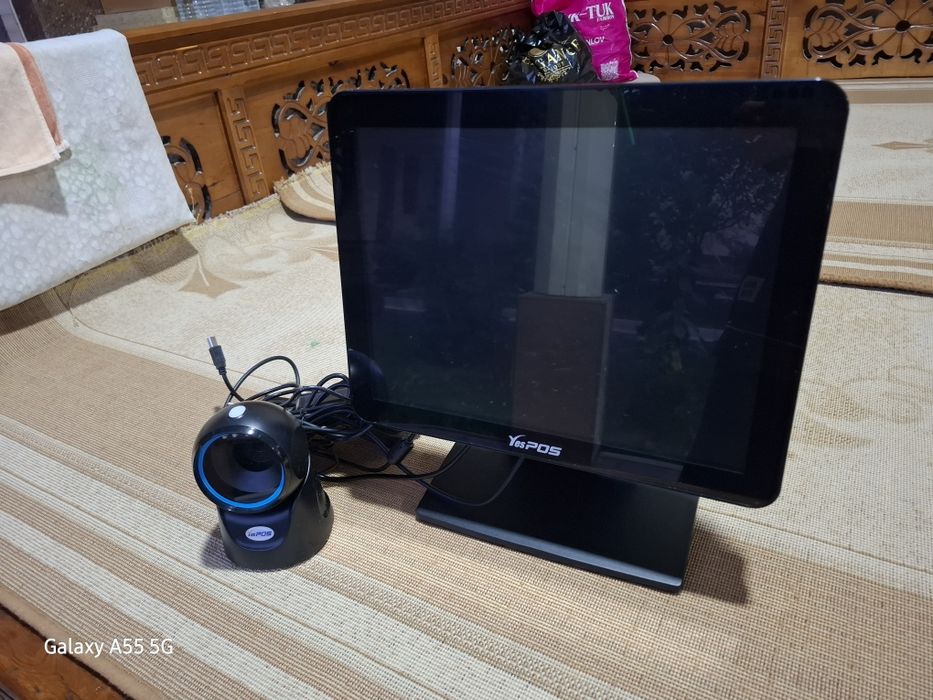 Monoblok sensor  chek qog‘oz aparati va shtrix skaner aparati bilan