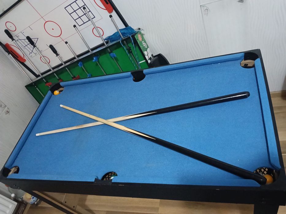 Vand set de joaca biliard+hockey+fotbal de masa