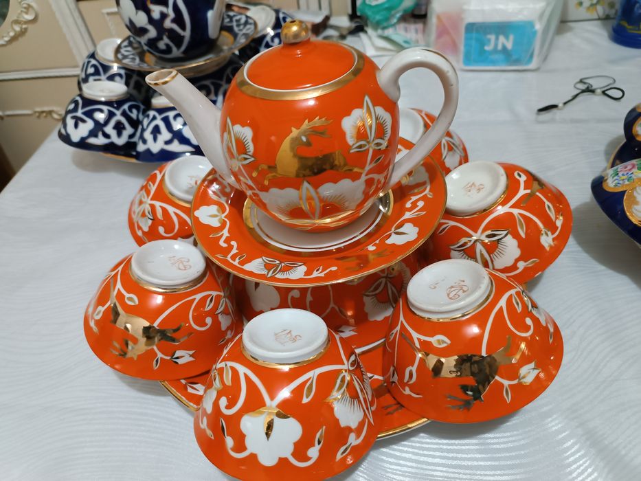 Красивые чайные сервисы цена 300000