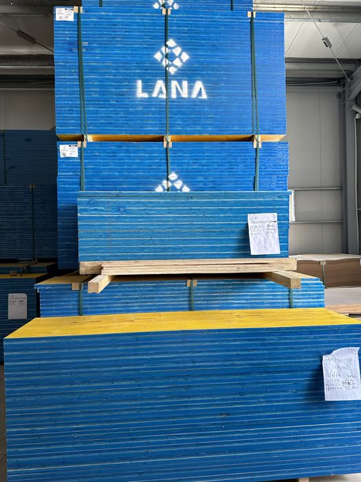 LANA Cant Albastru, cofraje tip doka, placa galbena, panouri tego