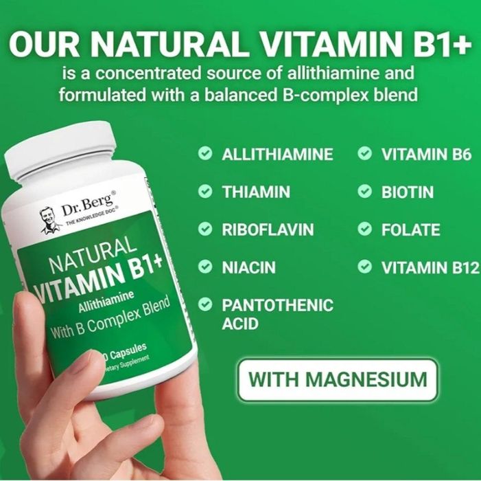Dr Berg,vitamin B1+, b6 , b12, ,magnesium,biotin,folate,magneziya