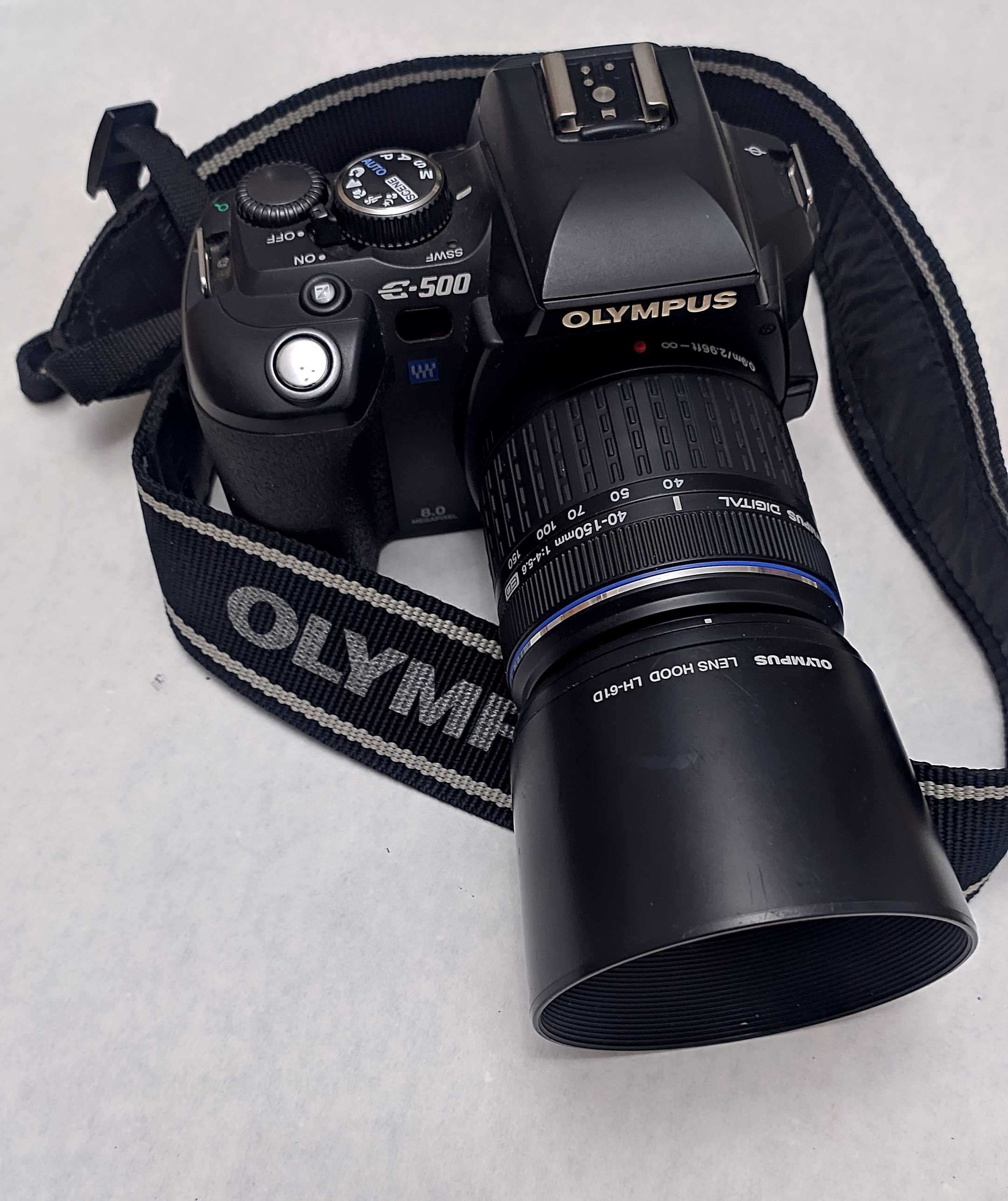 Olympus E500 cu obiectiv