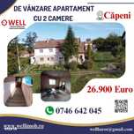 Apartament cu 2 camere de vânzare în Căpeni