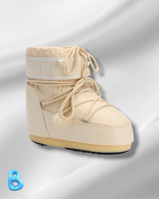 Moon Boot Icon Low Nylon Cream