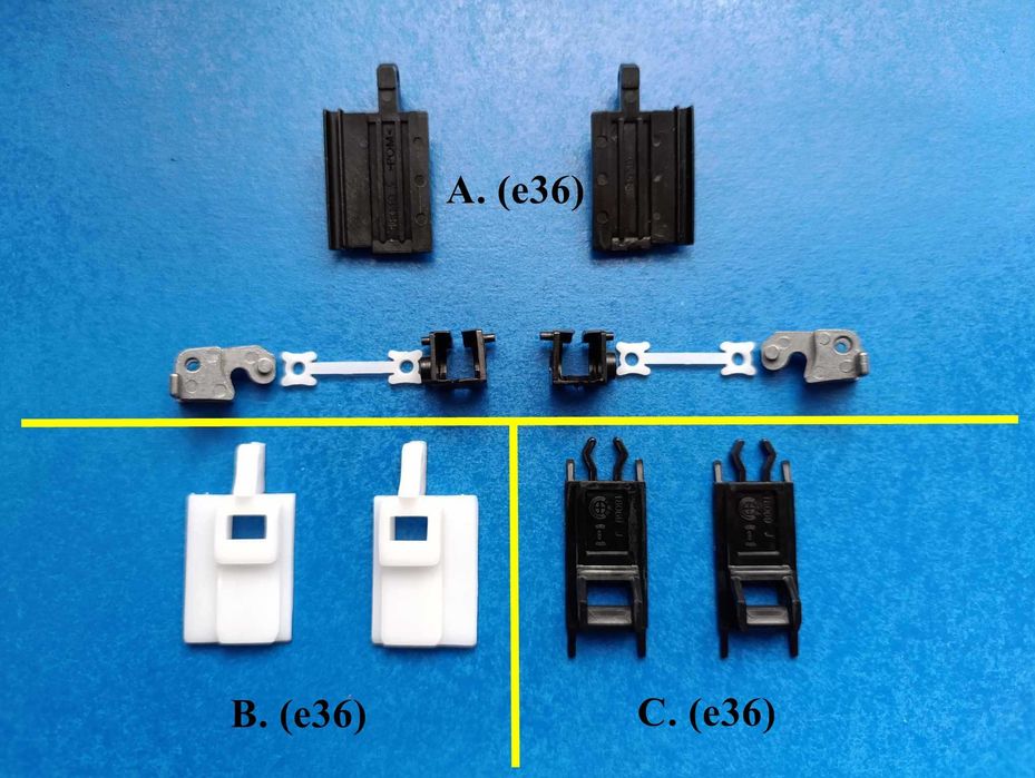 Kit reparatie ghidaje trapa Bmw e36 e39 x5 e53 811694523 811694522