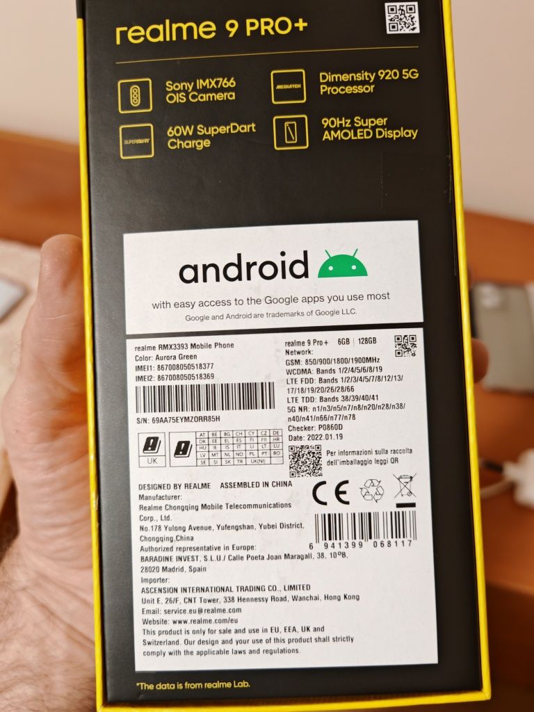 Realme 9 pro plus