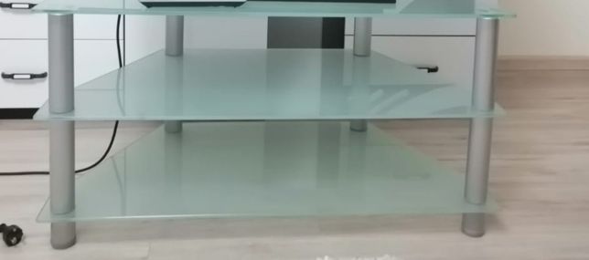 Продам стеклянный столик